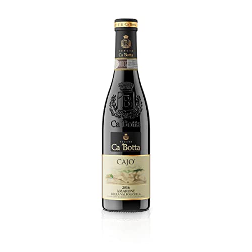 2016 Cajo' Amarone della Valpolicella DOCG Halbe Flasche (1x 0,375L) - Ca'Botta - Rotwein trocken aus Verona/Valpolicella, Italien von Ca'Botta
