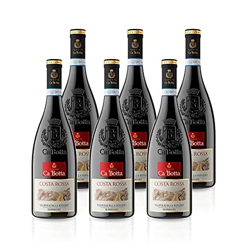 2016 Costa Rossa Valpolicella Ripasso DOC Superiore - Ca'Botta - Rotwein trocken aus Verona/Valpolicella, Italien (6x0,75l) von Ca'Botta