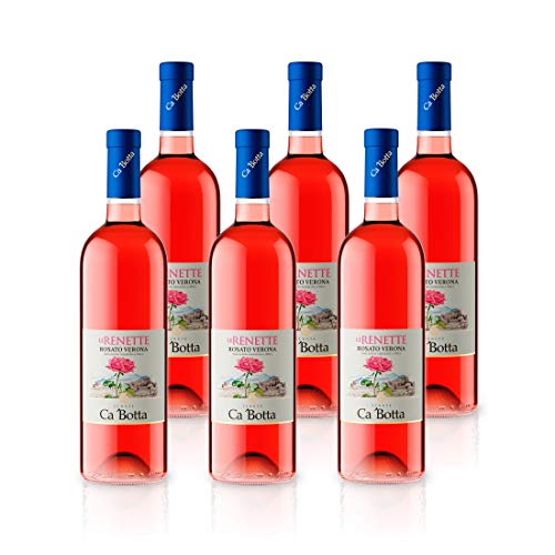 Le Renette Rosato Verona IGT - Ca'Botta - Roséwein (trocken) aus Italien/Verona Valpolicella (6x 0,75L) von Ca'Botta