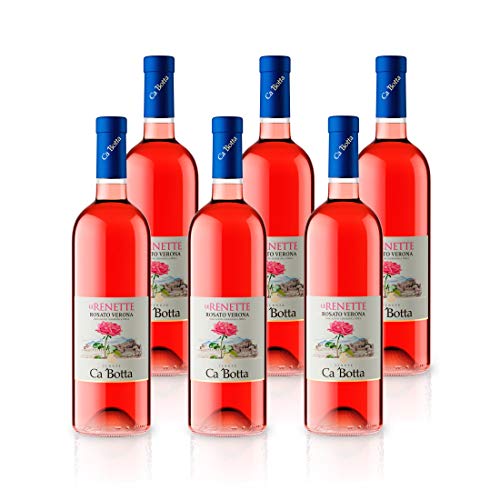 Le Renette Rosato Verona IGT - Ca'Botta - Roséwein (trocken) aus Italien/Verona Valpolicella (6x 0,75L) von Ca'Botta