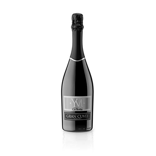 Spumante Gran Cuvée Extra Dry YM - Ca'Botta - Sekt (trocken) aus Italien/Verona Valpolicella, Paket mit:1 Flasche von Ca'Botta