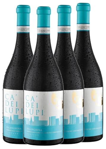 Falanghina del Sannio DOC Ca' Dei Lupi Weißwein 4 x 0,75l VINELLO - 6 x Weinpaket inkl. kostenlosem VINELLO.weinausgießer von Ca' Dei Lupi