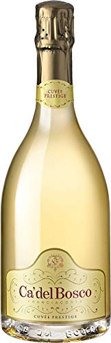 Ca' del Bosco Cuvée Prestige Extra Brut Franciacorta Schaumwein DOCG Italien I Versanel Paket (1 Flasche) von Ca del Bosco