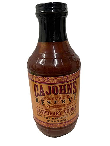 Ca John's Mesquite Smoked Raspberry Vodka New-Mex BBQ Sauce von CaJohns