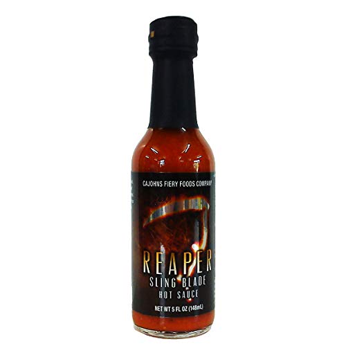 Cajohns Reaper Sling Blade Hot Sauce, 148ml von CaJohns Fiery Foods