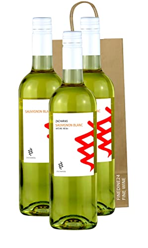 Weisswein trocken Sauvignon Blanc aus Griechenland | griechischer Wein 3x 750ml von Cabernet Sauvignon