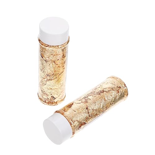 Cabilock 2 Goldflocken Für Harzflecken Backen Cupcake Dekoration Topper Hochzeitsdekor Goldstreusel Essbare Nagelfolie Goldene Goldfolie Cabilock 2 Goldflocken Für Harzflecken Backen Cupcake Dekoration Topper Hochzeitsdekor Goldstreusel Essbare Nagelfolie Goldene Goldfolie von Cabilock