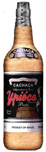 Cachaca Ypioca Empalhada Prata, Lagerung im Freijofaß, 39% Vol.Alk, Brasilien, Bastflasche - 1L von Cachaca