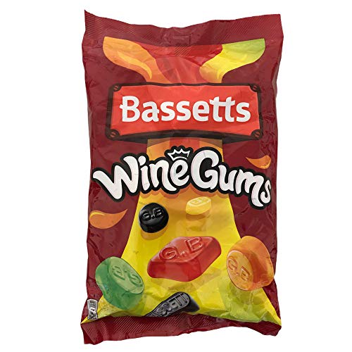Bassetts Winegums traditional Englisches Weingummi 1 KG von Cadbury
