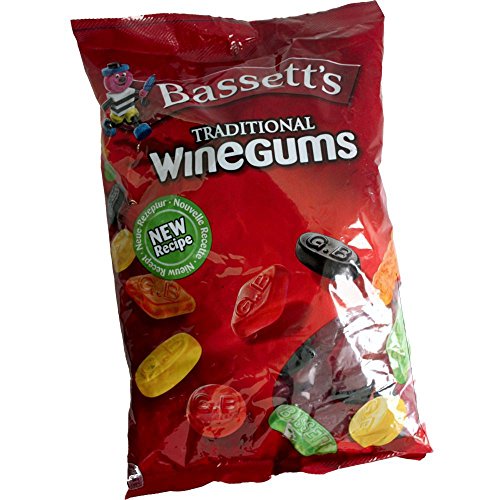 Bassetts Winegums traditional Englisches Weingummi 1 KG von Bassett's