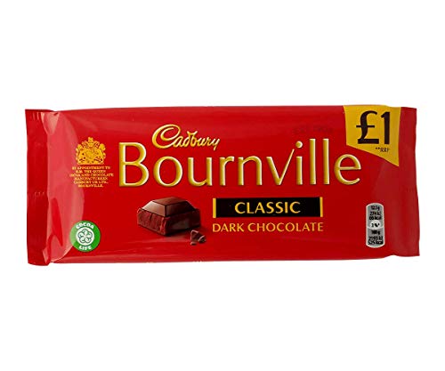 Cadbury Bournville Classic Dark Chocolate 100g x 18 (1800g) by Cadbury von Cadbury