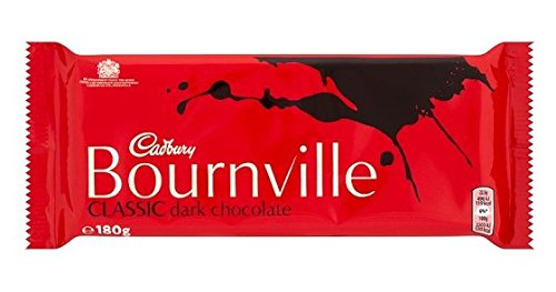 Cadbury Bournville Schokoladenriegel, 180 g, 5 Stück Cadbury Bournville Schokoladenriegel, 180 g, 5 Stück von Cadbury
