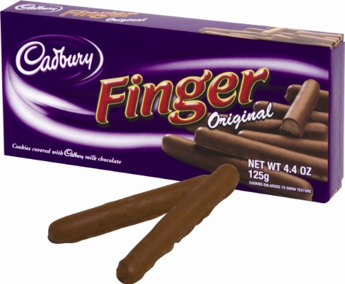 Cadbury Schokolade Fingers - 6 x 125gr von Cadbury