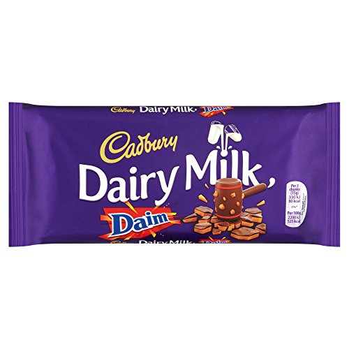 Cadbury Dairy Milk Daim (120 g x 15 x 1 Packungsgröße) von Cadbury