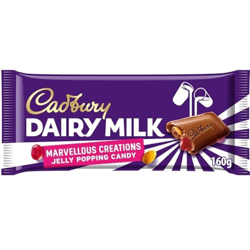 Cadbury Dairy Milk MARVELLOUS CREATIONS Jelly Popping Candy Shells 200g von Cadbury