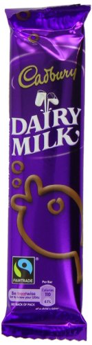 Cadbury Dairy Milk Small Single (Pack of 60) von Cadbury