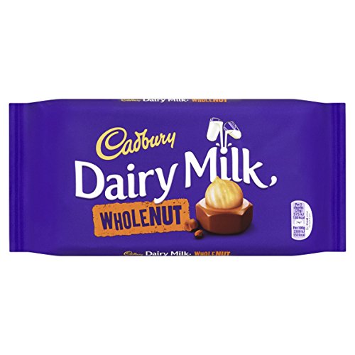 Cadbury Dairy Milk Whole Nut Bar 200g von Cadbury