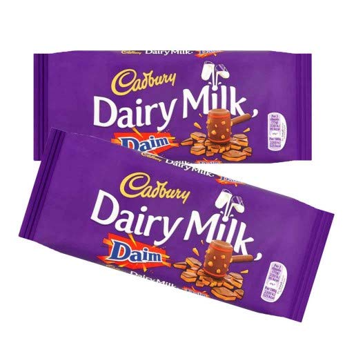Cadbury Dairy Milk with Daim 120g (Packung 15) von Cadbury