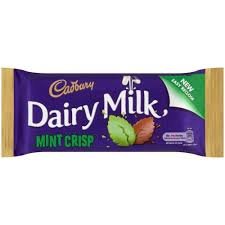 Cadbury Dairymilk Mint Crisp Bar 54g (Pack of 10) from Ireland - Sold by DSDelta Ltd von Cadbury
