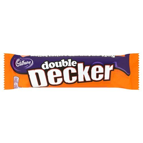 Cadbury Double Decker Schokoladentafel, 54,5 g, 24 Stück von Cadbury