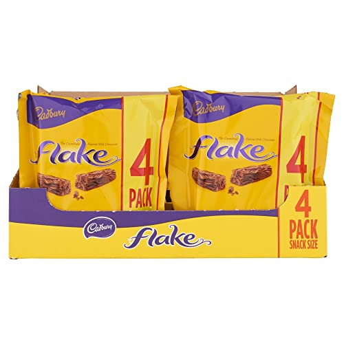 Cadbury Flake - 4 x 20g (80g) - Vorteilspackung von Cadbury