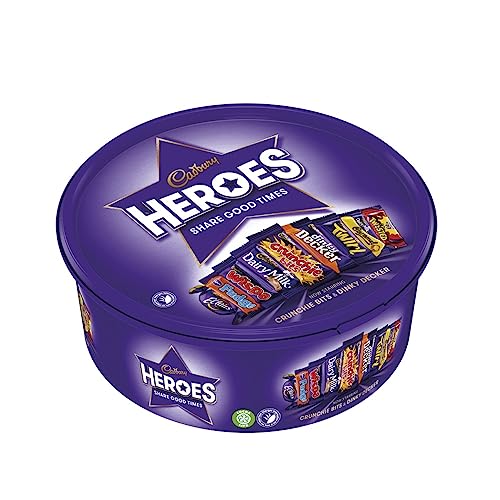 Cadbury Heroes 780g - ein Sortiment von Schokolade und Bonbons Cadbury Heroes 780g - ein Sortiment von Schokolade und Bonbons von Cadbury