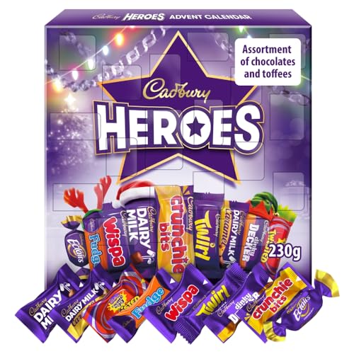 Cadbury Heroes Premium Advent Calendar 230g von Cadbury