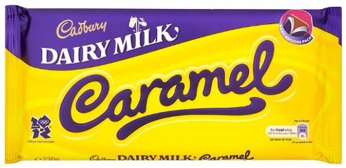 Cadbury Milchmilch Karamell Riegel 200 g 7er Pack von Cadbury