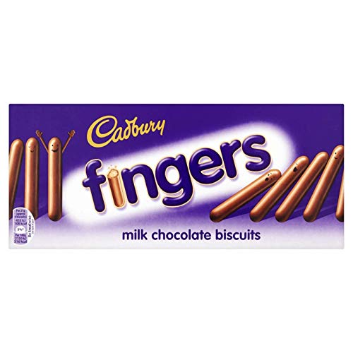 Cadbury Milchschokoladenfinger 114gm von Cadbury
