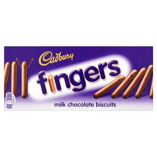 Cadbury Milchschokoladenfinger 114gm Cadbury Milchschokoladenfinger 114gm von Cadbury