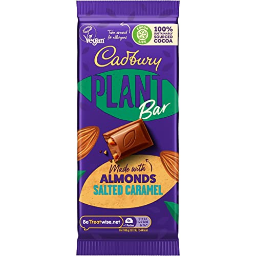 Cadbury Pflanzenriegel, Karamell, 90 g von Cadbury
