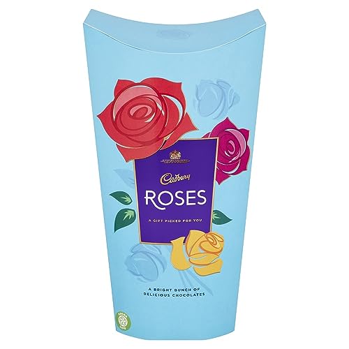 Cadbury Roses 321g Geschenkpackung - einzeln verpackte Cadbury Pralinen von Cadbury