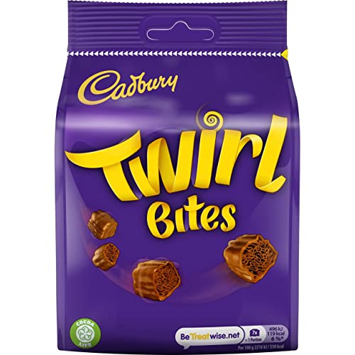 Cadbury Twirl Bites Chocolate Share Beutel, 109 g von Cadbury