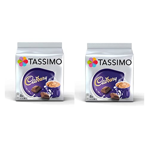 Tassimo Cadbury Hot Chocolate 2 Stück 2 x 8 T-Discs (insgesamt 16 Scheiben) von Cadbury