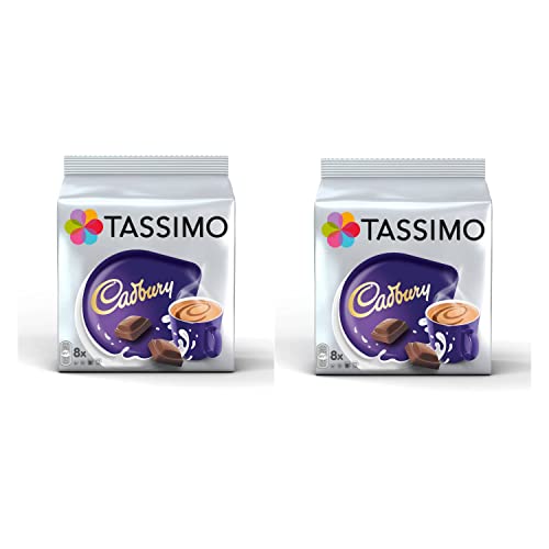 Tassimo Cadbury Hot Chocolate 2 Stück 2 x 8 T-Discs (insgesamt 16 Scheiben) von Tassimo
