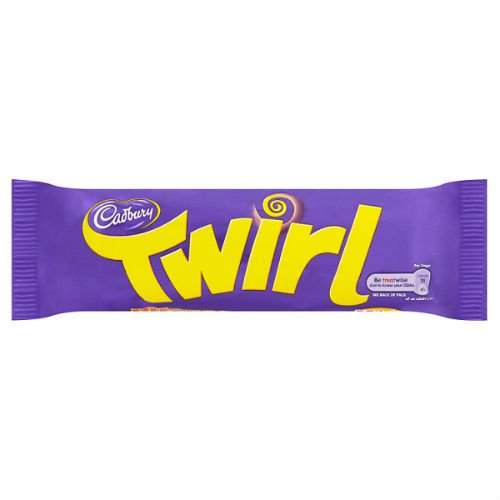 Twirl Cadbury Doppelschokoladen-Finger, 47 g, 48 Stück von Cadbury