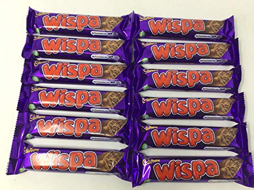 Wispa Chocolate Bar 39g (Pack of 12) by N/A von Cadbury