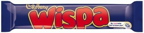 Wispa Chocolate Bar 39g (Pack of 18) by N/A von Cadbury