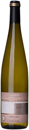 Turckheim Pinot Gris ‘Sables et Galets’ (Case of 6x75cl), Frankreich/Alsace,Weißwein, (GRAPE PINOT GRIS 100%) von Terroirs d'Alsace