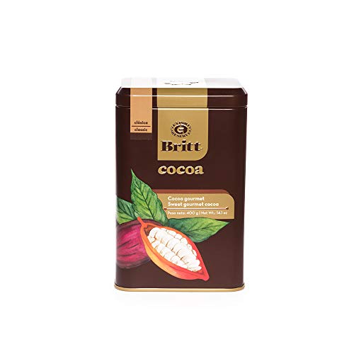 Britt Gourmet Hot Cocoa, Rich Chocolate Flavor Made With Real Premium Cocoa, 14.1 oz Canister Britt Gourmet Hot Cocoa, Rich Chocolate Flavor Made With Real Premium Cocoa, 14.1 oz Canister von Cafe Britt