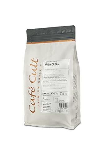 2 X Café Cult Kaffee "Irish Cream" in 1 kg Tüte, ganze Bohne, aromatisiert = 2 kg 2 X Café Cult Kaffee "Irish Cream" in 1 kg Tüte, ganze Bohne, aromatisiert = 2 kg von Café Cult