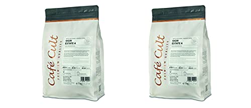 2 X Café Cult Kaffee Papua Neu Guinea Sigri Estate in 1kg Tüte, ganze Bohne = 2 kg 2 X Café Cult Kaffee Papua Neu Guinea Sigri Estate in 1kg Tüte, ganze Bohne = 2 kg von Café Cult