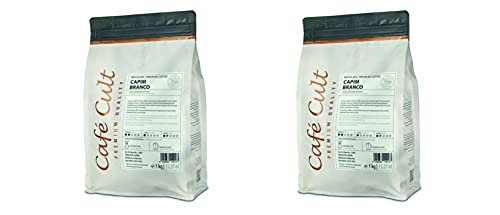 2 X NEU Brasil Capim Branco in 1kg Tüte, ganze Bohne = 2 kg von Café Cult