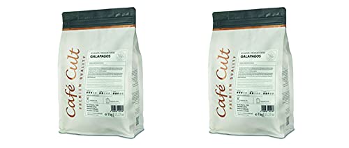 2 X NEU Café Cult Kaffee Ecuador Galapagos in 1 kg Tüte, ganze Bohne = 2 kg von Café Cult