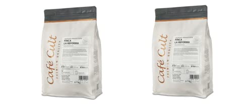2 X NEU Café Cult Kaffee El Salvador "Finca La Reforma" in 1 kg Tüte, ganze Bohne = 2 kg 2 X NEU Café Cult Kaffee El Salvador "Finca La Reforma" in 1 kg Tüte, ganze Bohne = 2 kg von Café Cult