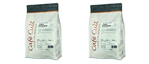 2 X NEU Café Cult Kaffee Perú Gourmet Finca Rosenheim in 1 kg Tüte, ganze Bohne = 2 kg von Café Cult