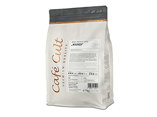 Cafe Cult Kaffee - Kenia Kiundi - ganze Bohnen - 1KG von Café Cult