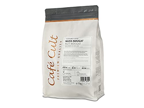 Cafe Cult Kaffee - Nuss-Nougat-Creme - aromatisiert - 1KG Beutel von Cafe Cult