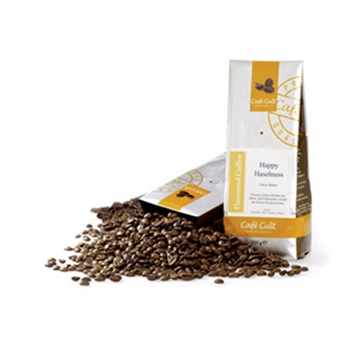 Cafe Cult Kaffeebohnen Happy Haselnuss 250g von Café Cult