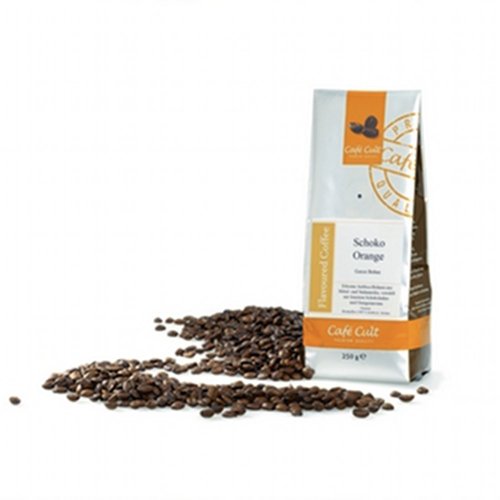 Cafe Cult Kaffeebohnen Schoko Orange 250g von Café Cult